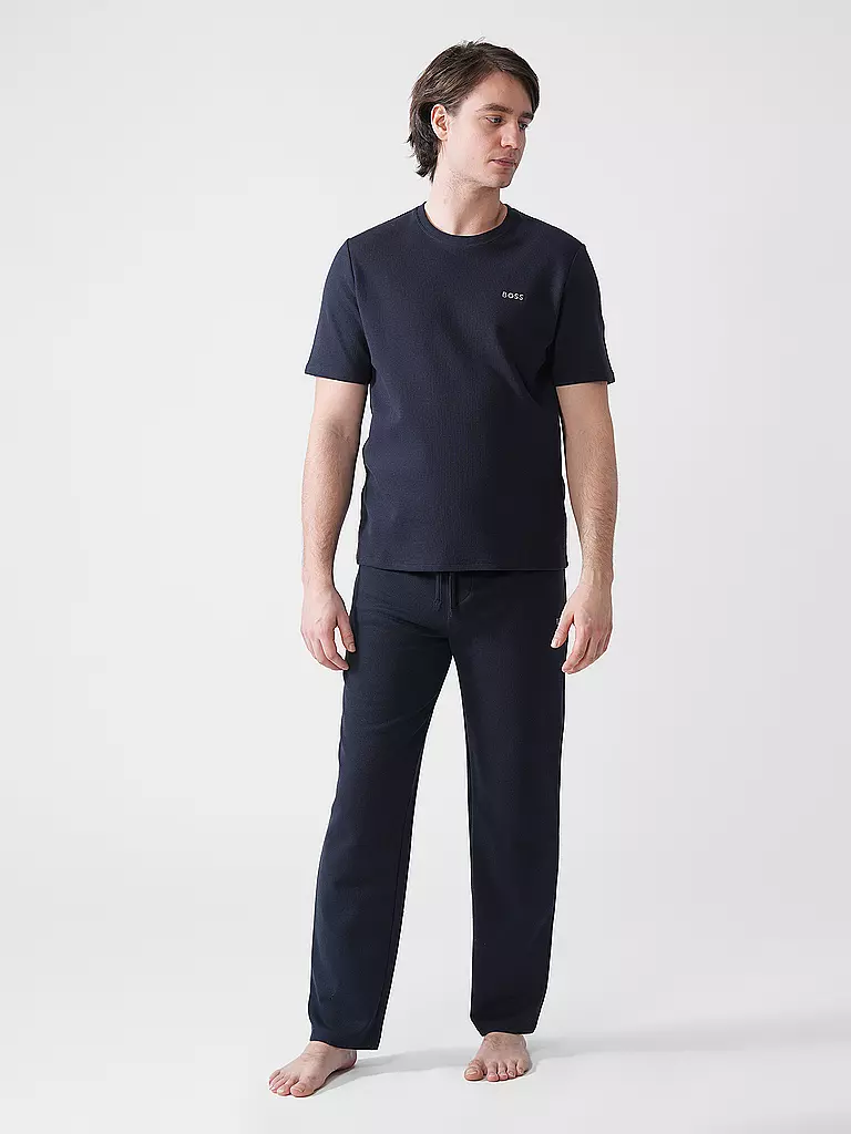 BOSS | Pantalones de chándal Loungewear | Azul oscuro
