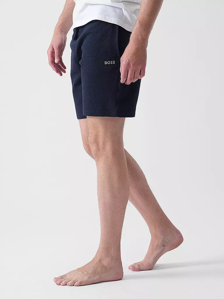 BOSS | Pantalones de pijama - Shorts | Azul oscuro