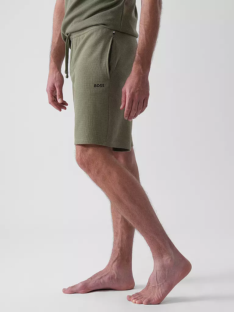 BOSS | Pantalones de pijama - Shorts | Oliva