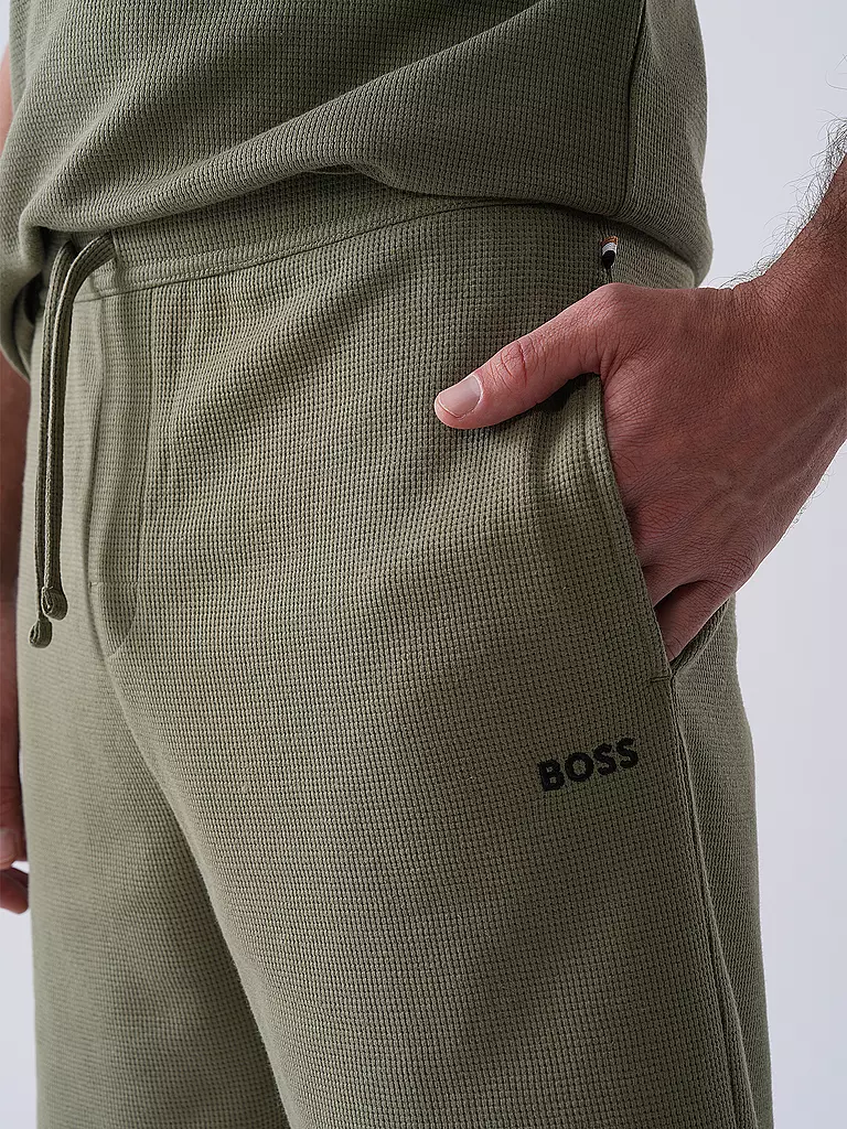 BOSS | Pantalones de pijama - Shorts | Oliva
