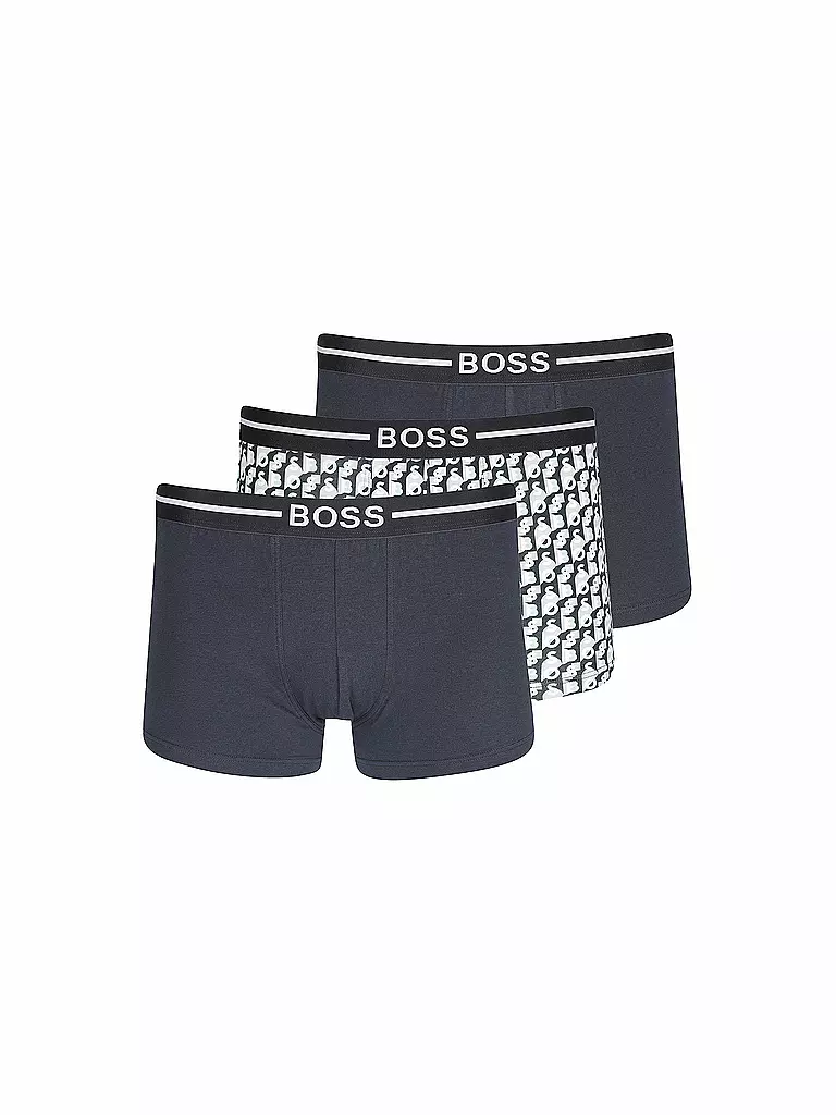BOSS | Pants 3er Pkg. schwarz gemustert | Negro