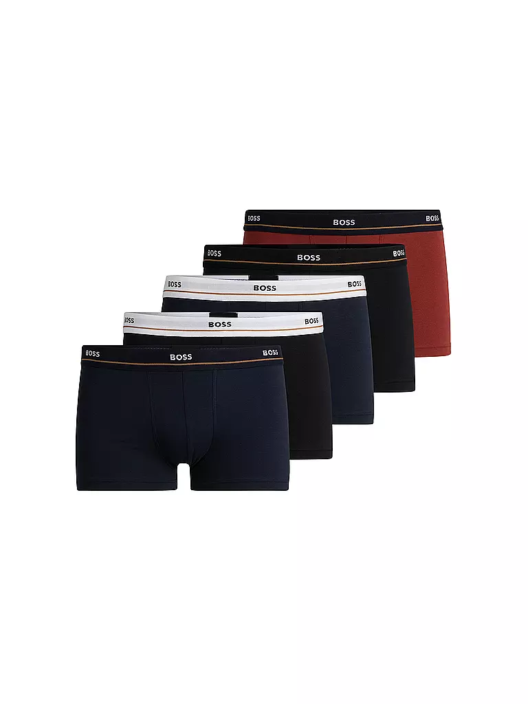 BOSS | Pants Paquete de 5 | Azul oscuro