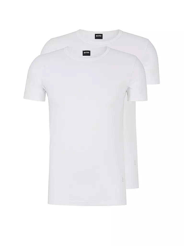 BOSS | Paquete de 2 camisetas | Blanco