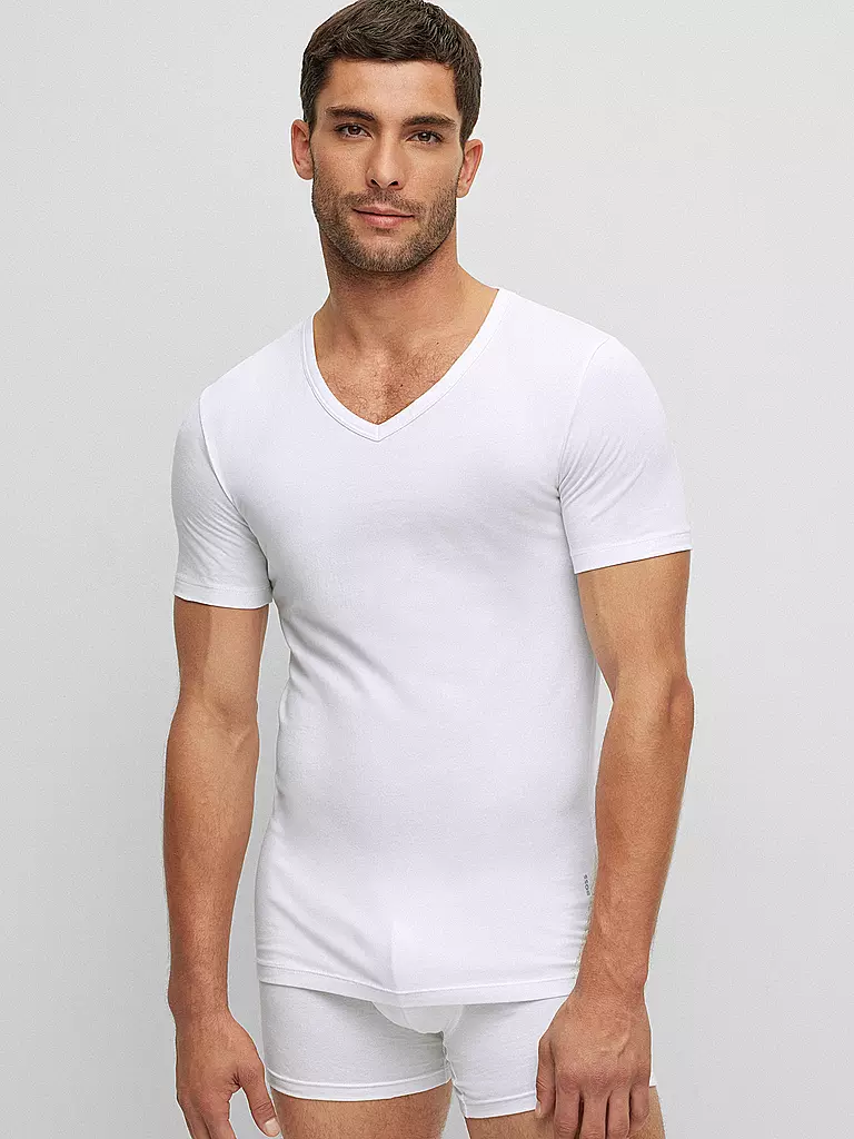 BOSS | Paquete de 2 camisetas | Blanco