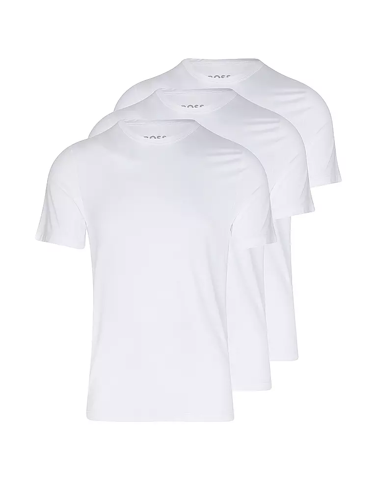 BOSS | Paquete de 3 camisetas blancas | Blanco