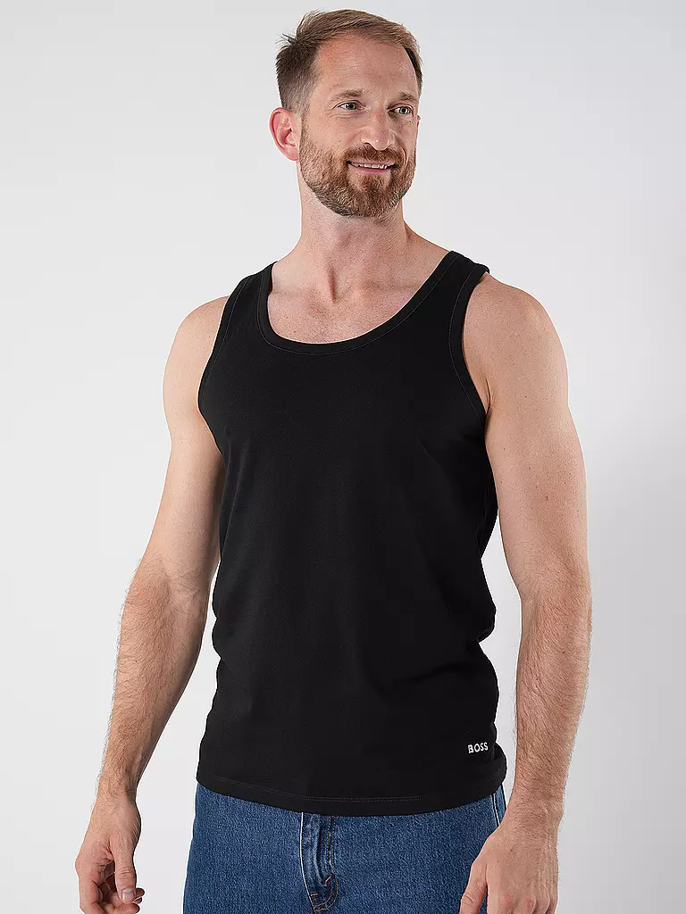 BOSS | Paquete de 3 camisetas de tirantes open miscellaneous | 