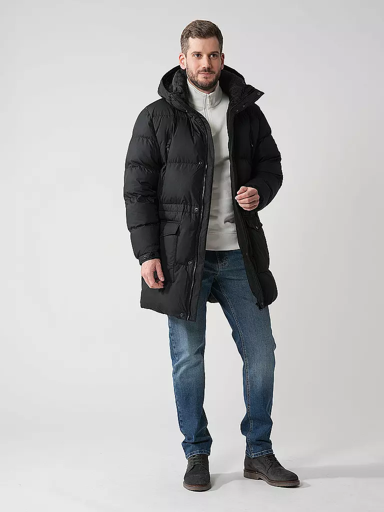 BOSS | Parka H-CONDOLO2 | Negro