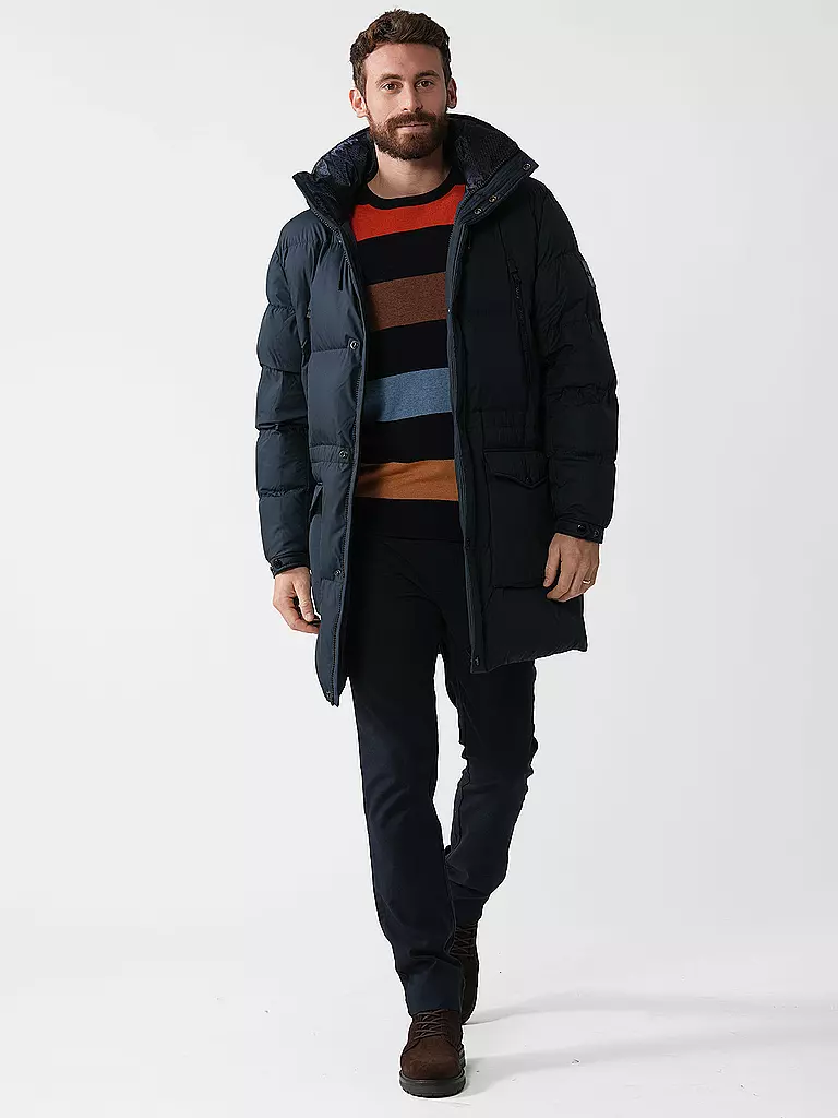 BOSS | Parka H-CONDOLO2 | Azul oscuro