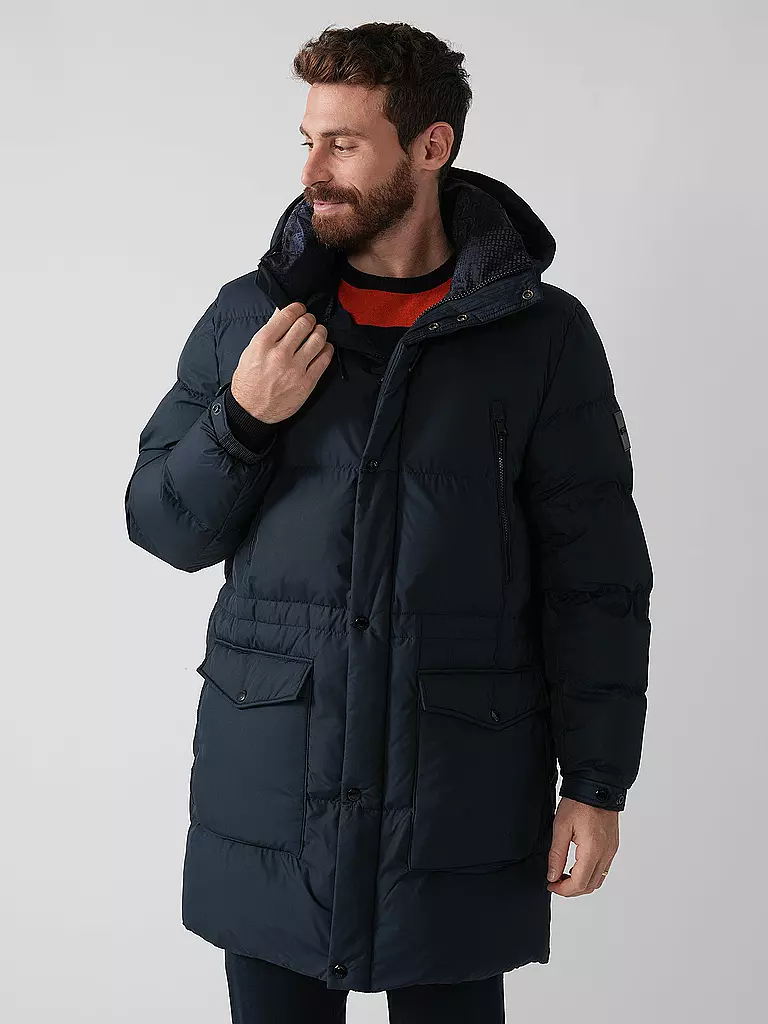 BOSS | Parka H-CONDOLO2 | Azul oscuro