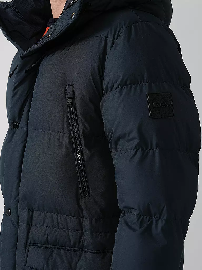 BOSS | Parka H-CONDOLO2 | Azul oscuro