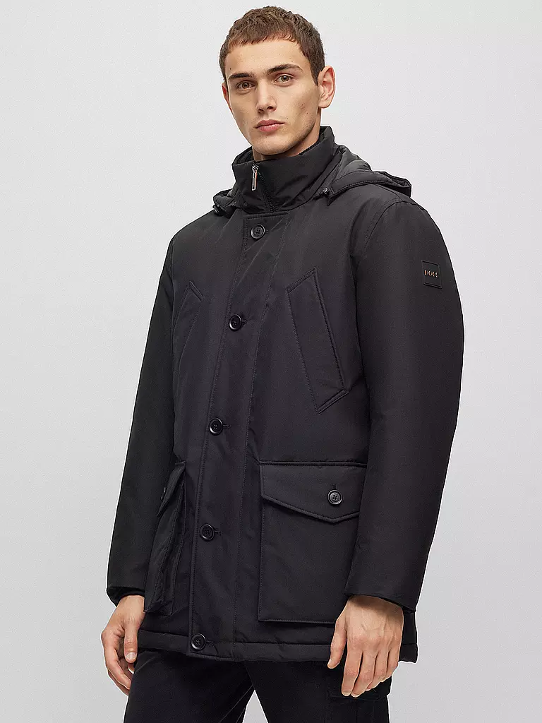 BOSS | Parka OSIASS | Negro