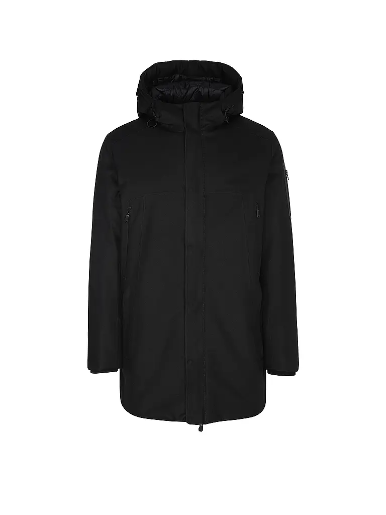 BOSS | Parka OX_HAXATECH | Negro