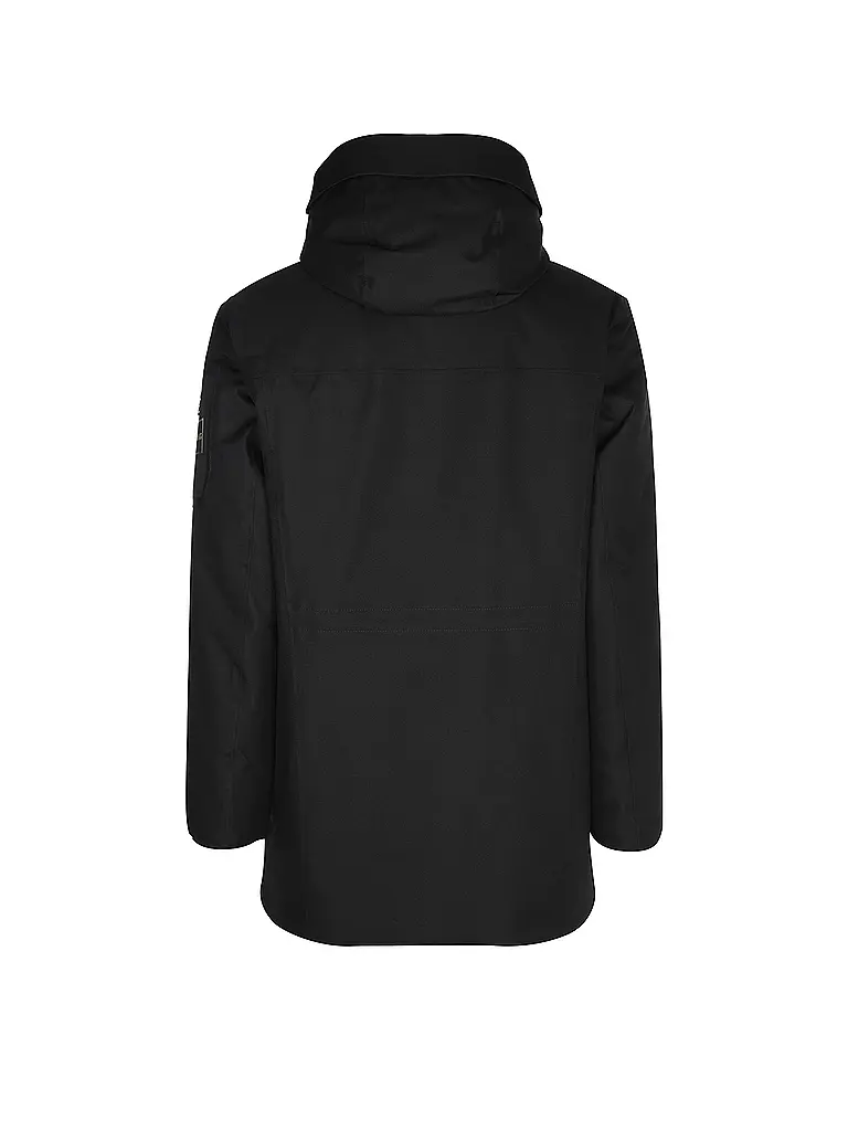BOSS | Parka OX_HAXATECH | Negro