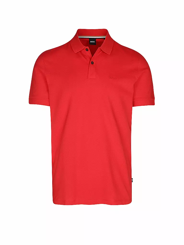 BOSS | Polo de corte regular PALLAS | Rojo