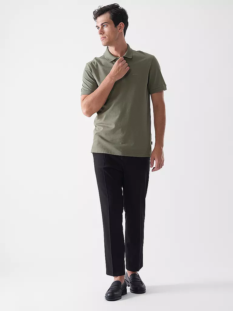 BOSS | Polo de corte regular PALLAS | Oliva
