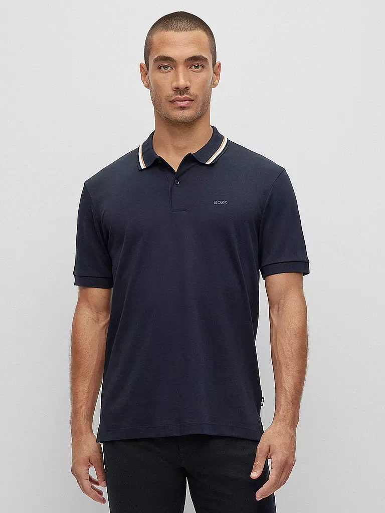 BOSS | Polo PENROSE | Azul oscuro