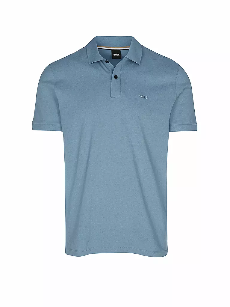 BOSS | Polo Regular Fit PALLAS | Azul claro