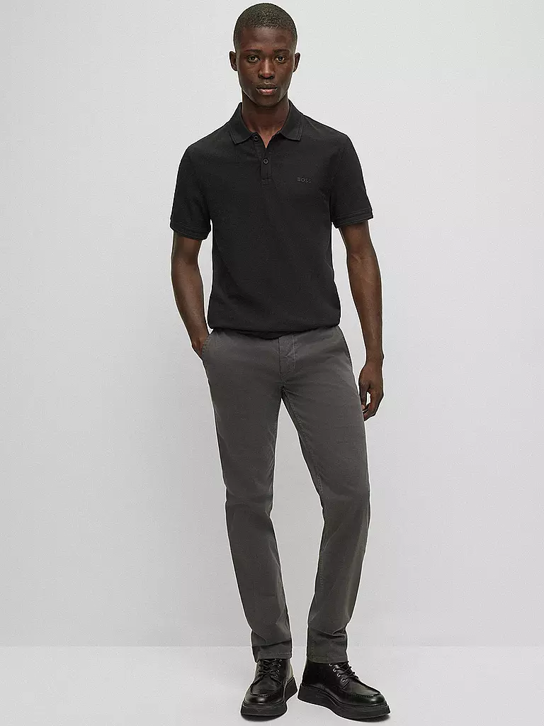 BOSS | Polo Regular Fit PRIME | Negro