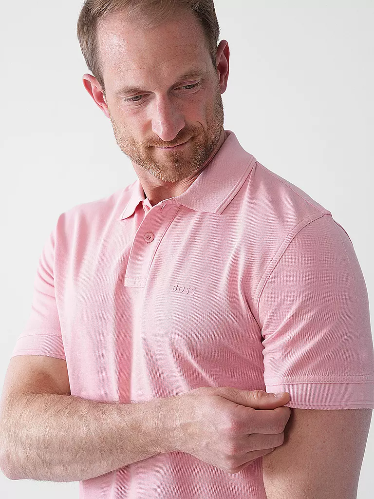 BOSS | Polo Regular Fit PRIME | Rosa