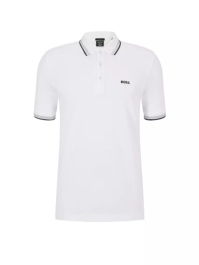 BOSS | Poloshirt Modern Fit Paddy | Blanco