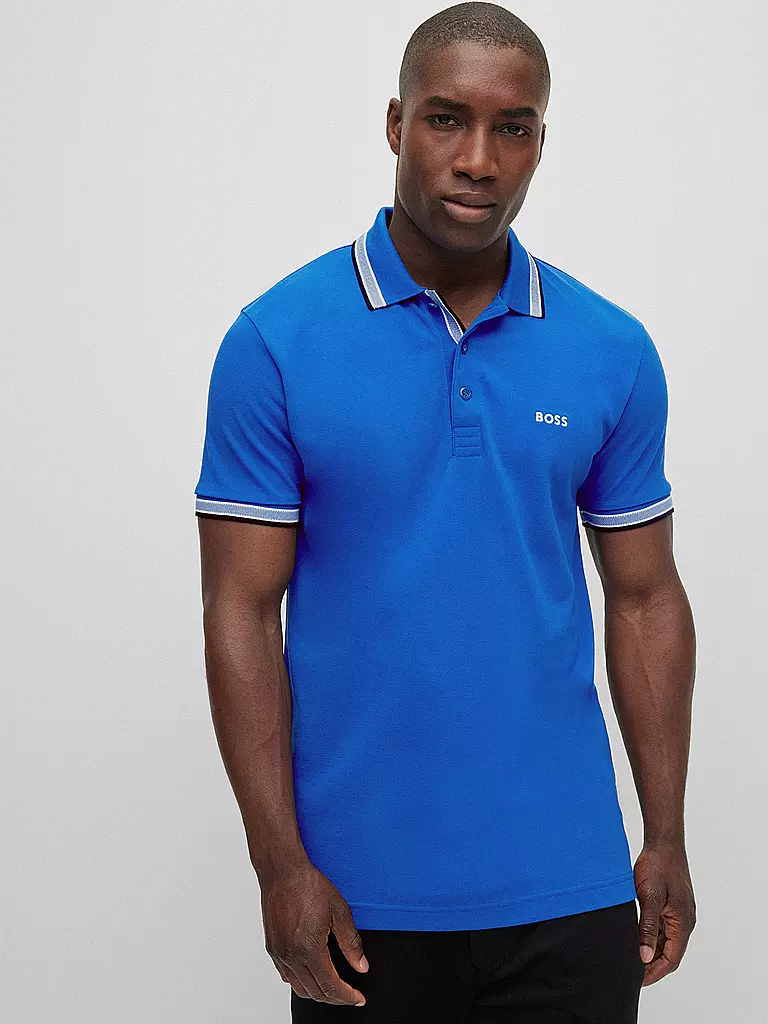 BOSS | Poloshirt Modern Fit Paddy | Azul