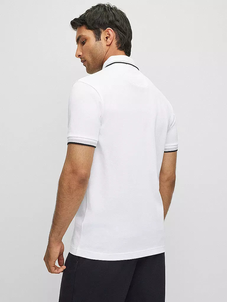 BOSS | Poloshirt Modern Fit Paddy | Blanco