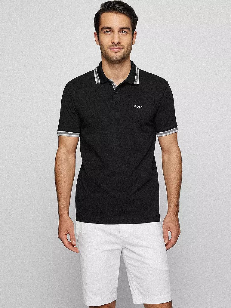 BOSS | Poloshirt Modern Fit PADDY | Negro