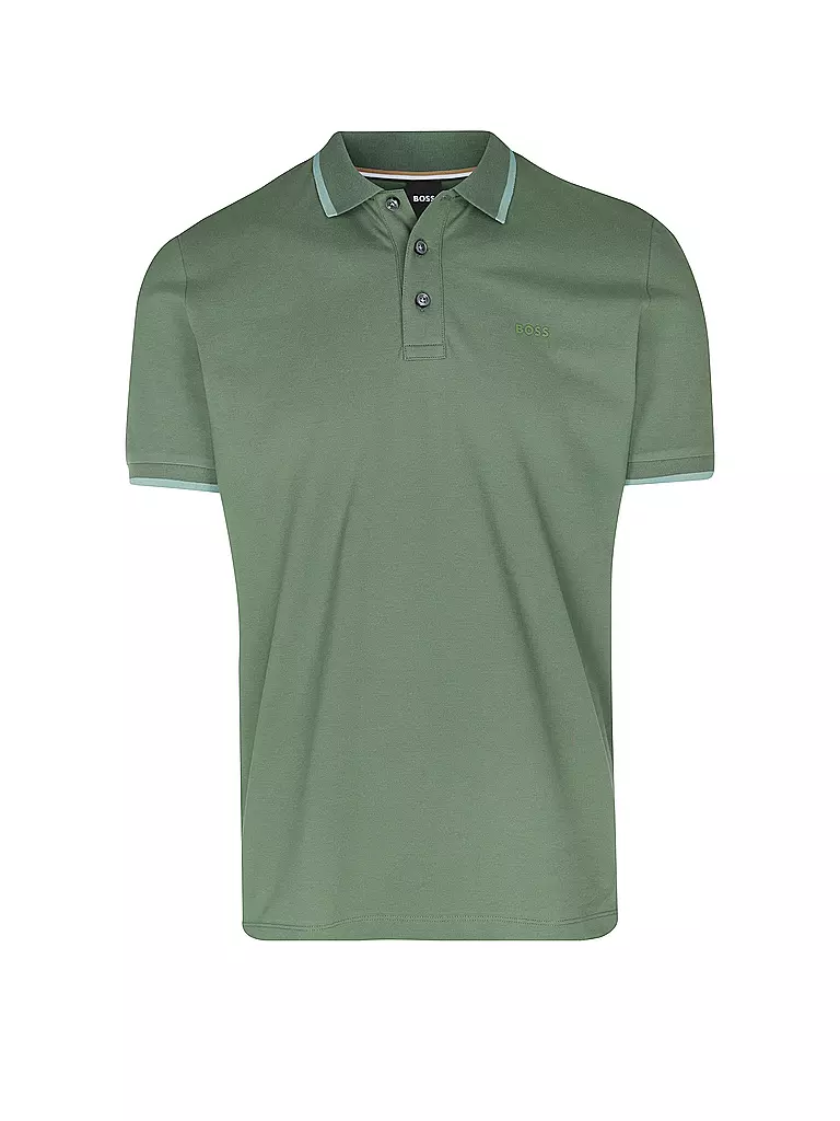 BOSS | Poloshirt PARLAY 190 | Verde oscuro