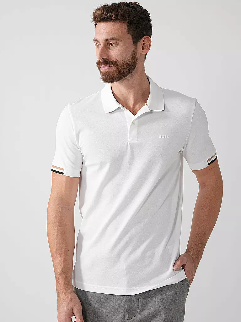 BOSS | Poloshirt PARLEY 147 | Blanco