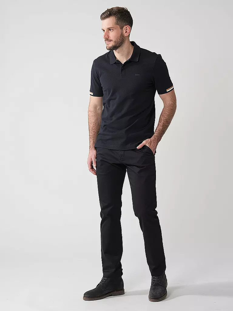 BOSS | Poloshirt PARLEY 147 | Azul oscuro