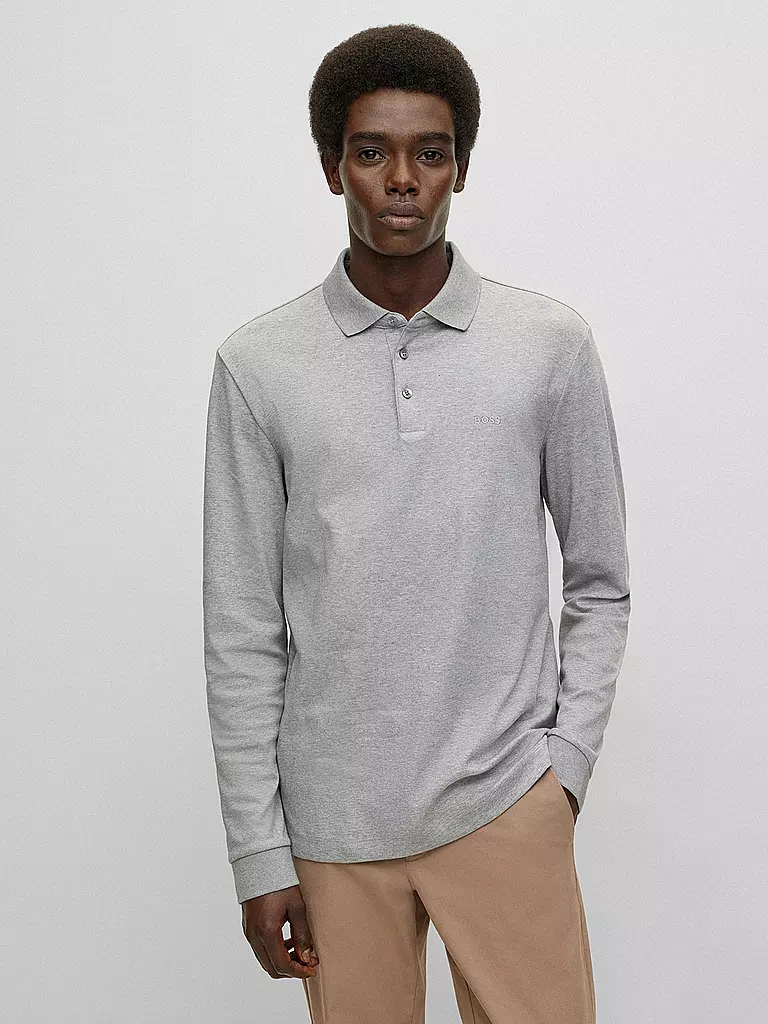 BOSS | Poloshirt Regular Fit PADO 11 | Gris claro