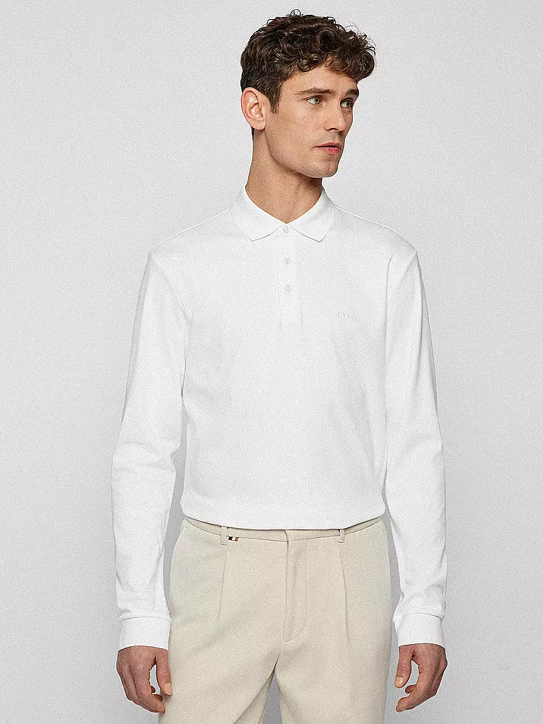 BOSS | Poloshirt Regular Fit PADO 11 | Blanco