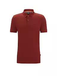 BOSS | Poloshirt Regular Fit PALLAS | Rojo oscuro
