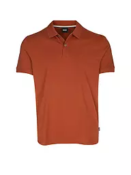 BOSS | Polo Regular Fit PALLAS | Rojo oscuro