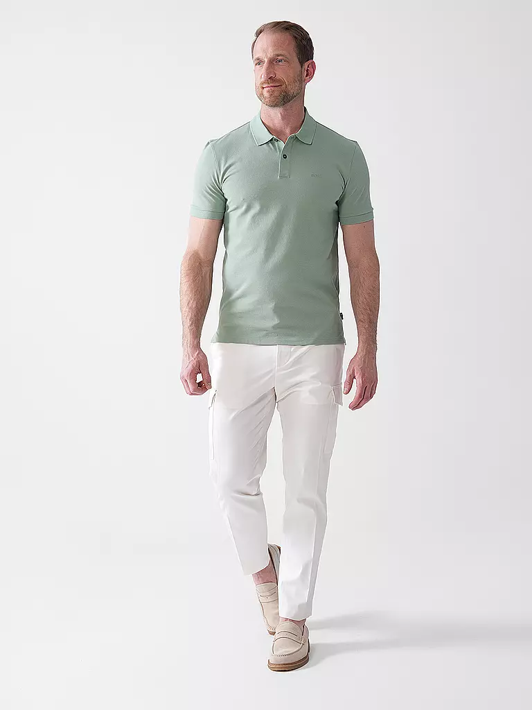 BOSS | Poloshirt Regular Fit PALLAS | Verde claro