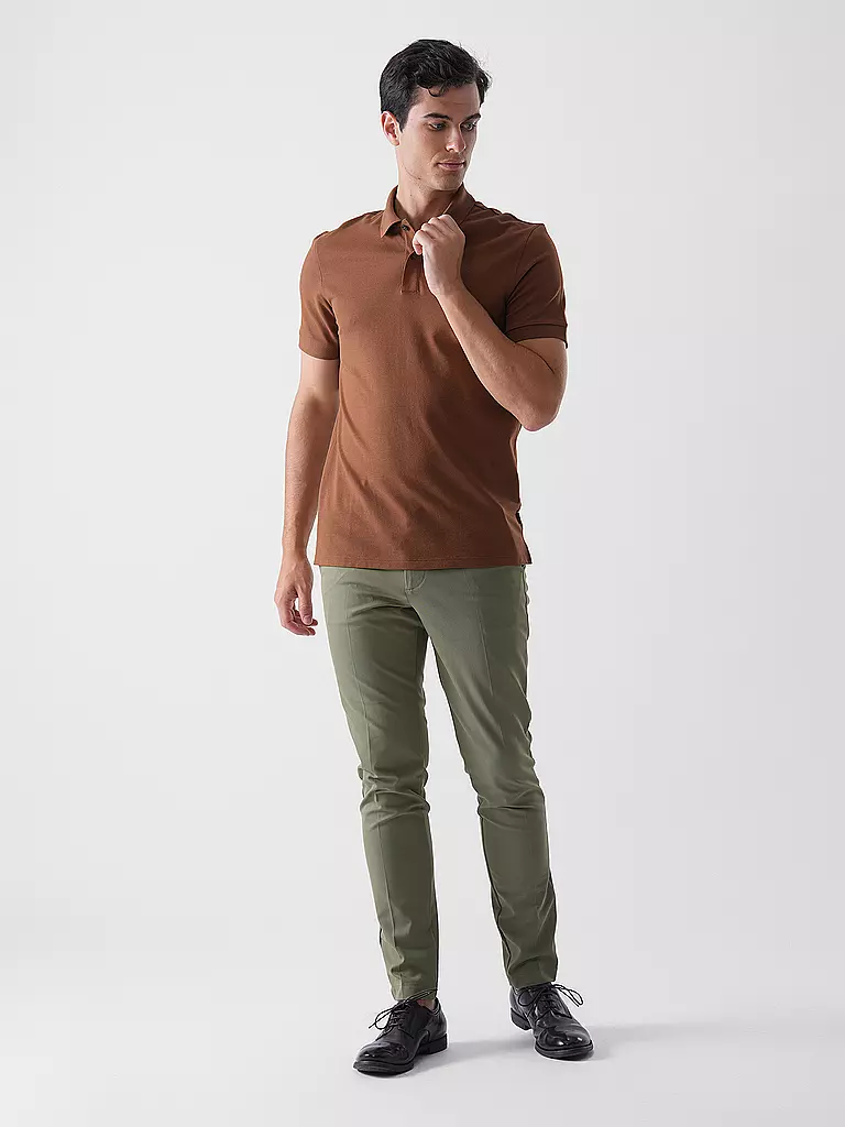 BOSS | Poloshirt Regular Fit PALLAS | Marrón