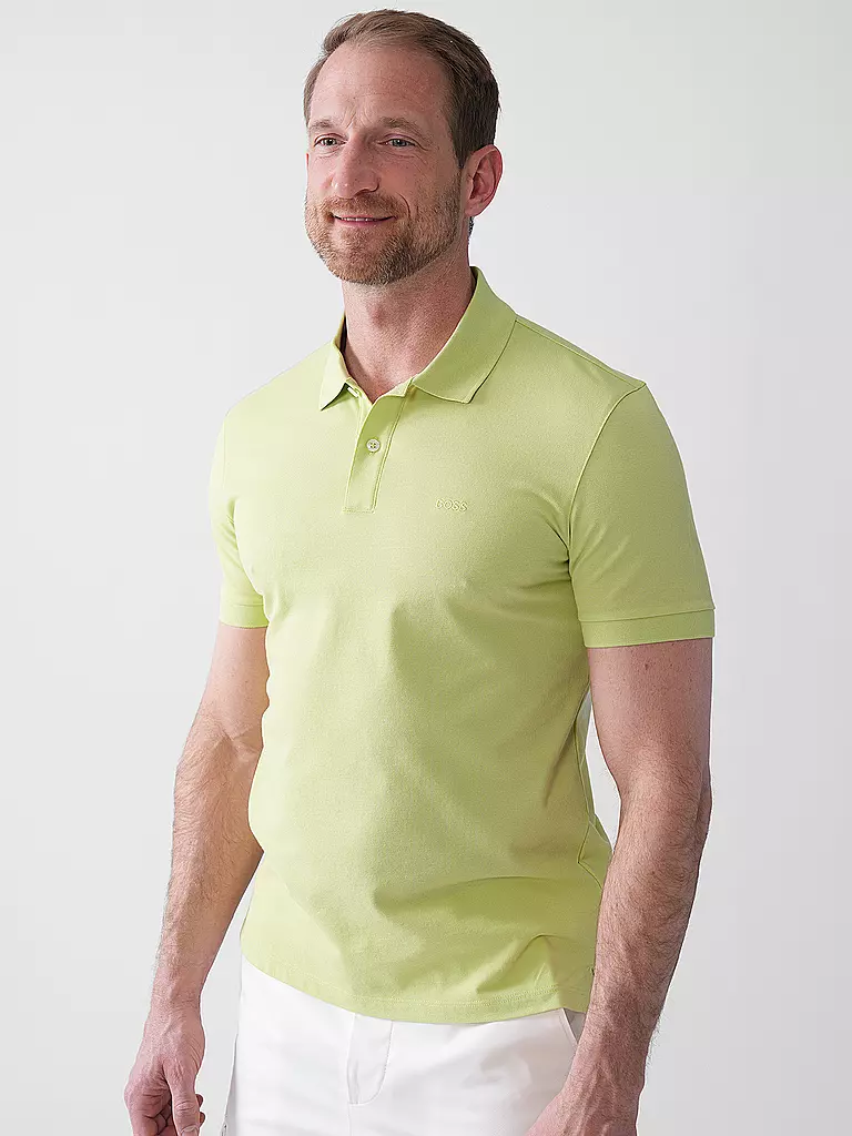 BOSS | Poloshirt Regular Fit PALLAS | Verde claro