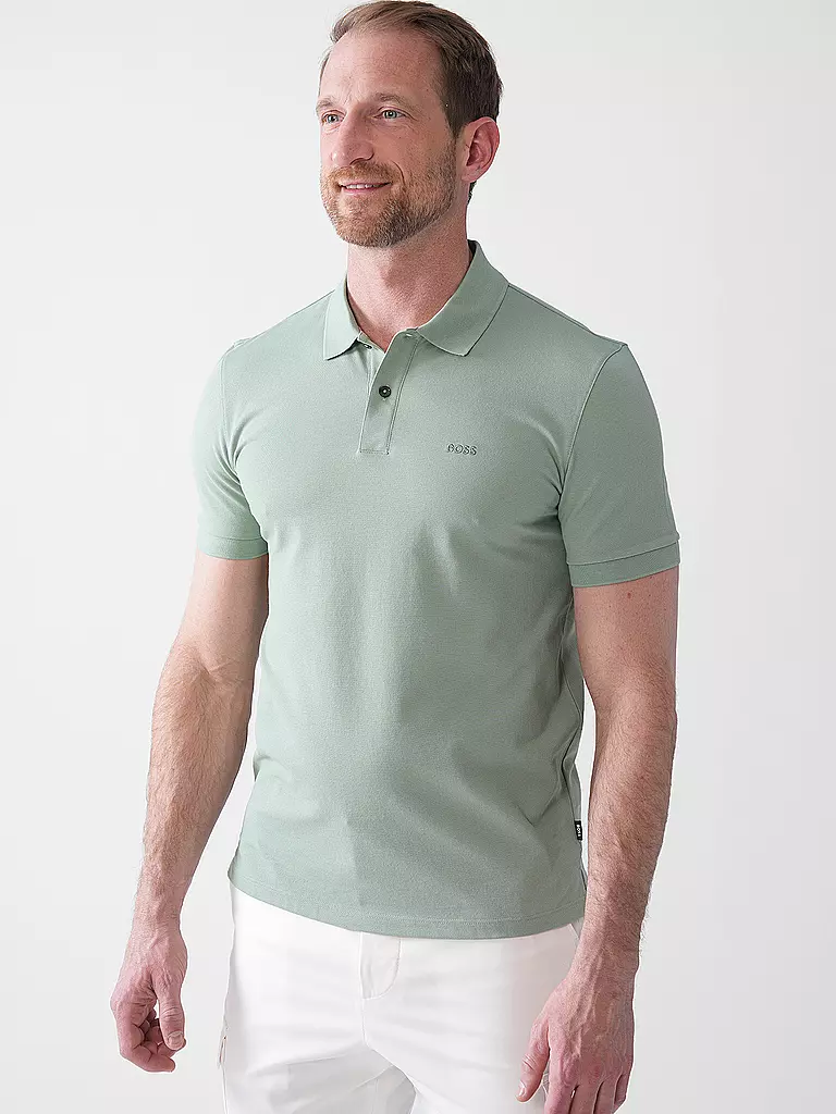 BOSS | Poloshirt Regular Fit PALLAS | Verde claro