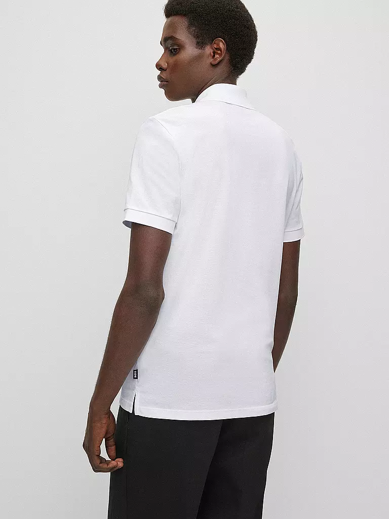 BOSS | Poloshirt Regular Fit Pallas | Blanco