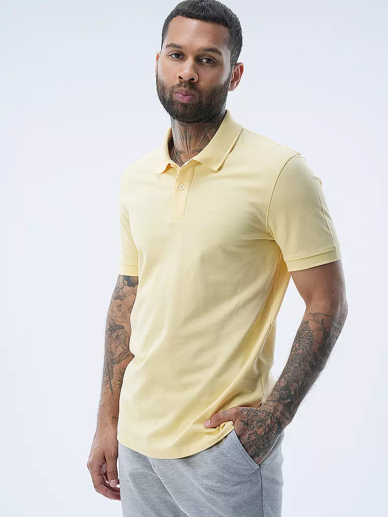 BOSS | Poloshirt Regular Fit PALLAS | Amarillo