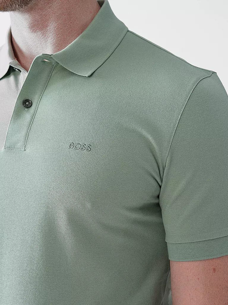 BOSS | Poloshirt Regular Fit PALLAS | Verde claro