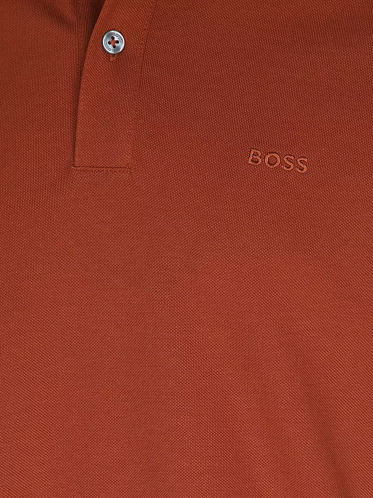BOSS | Poloshirt Regular Fit PALLAS | Rojo oscuro