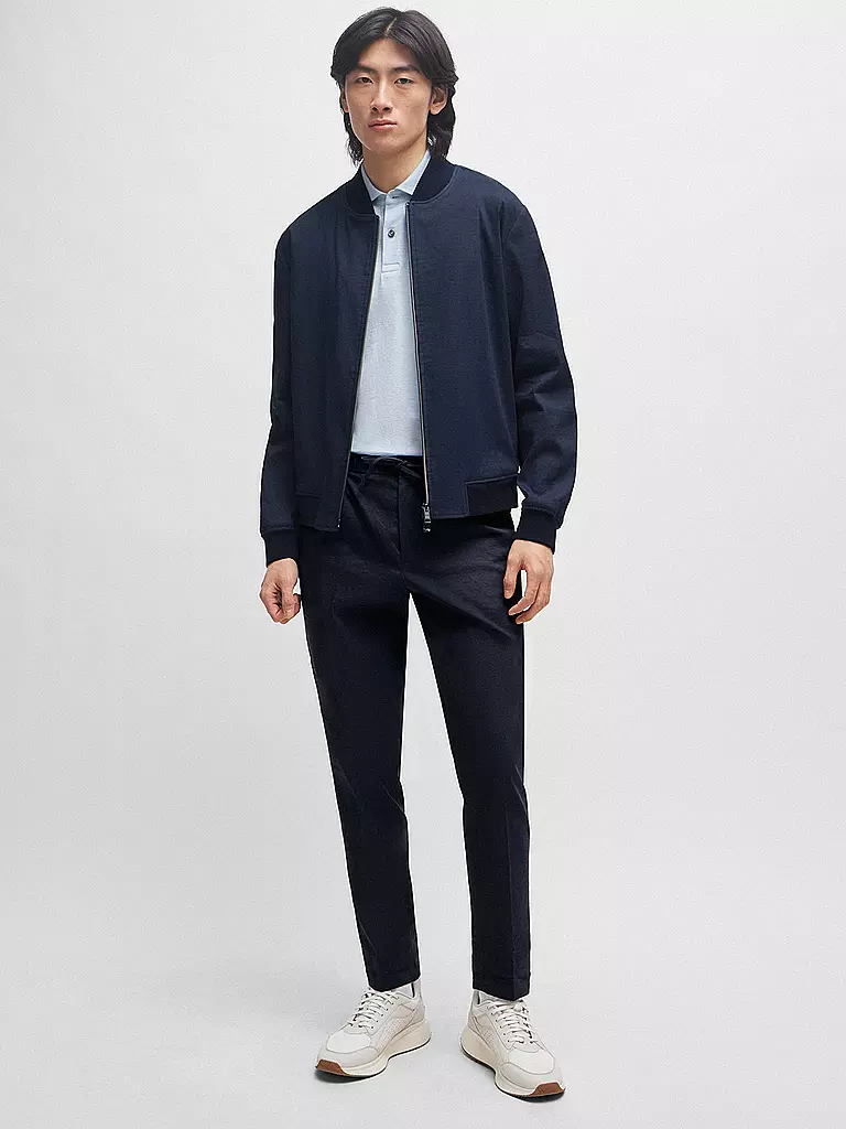 BOSS | Poloshirt Regular FIt PRESS | Azul claro