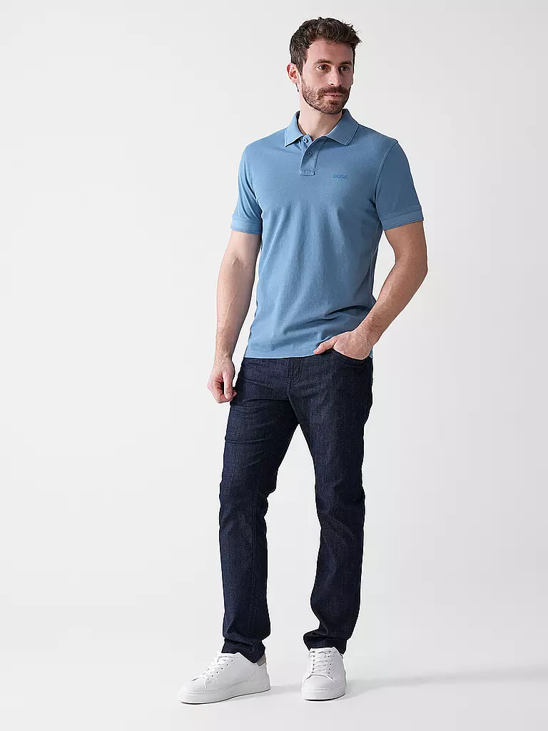 BOSS | Poloshirt Regular Fit PRIME | Azul claro