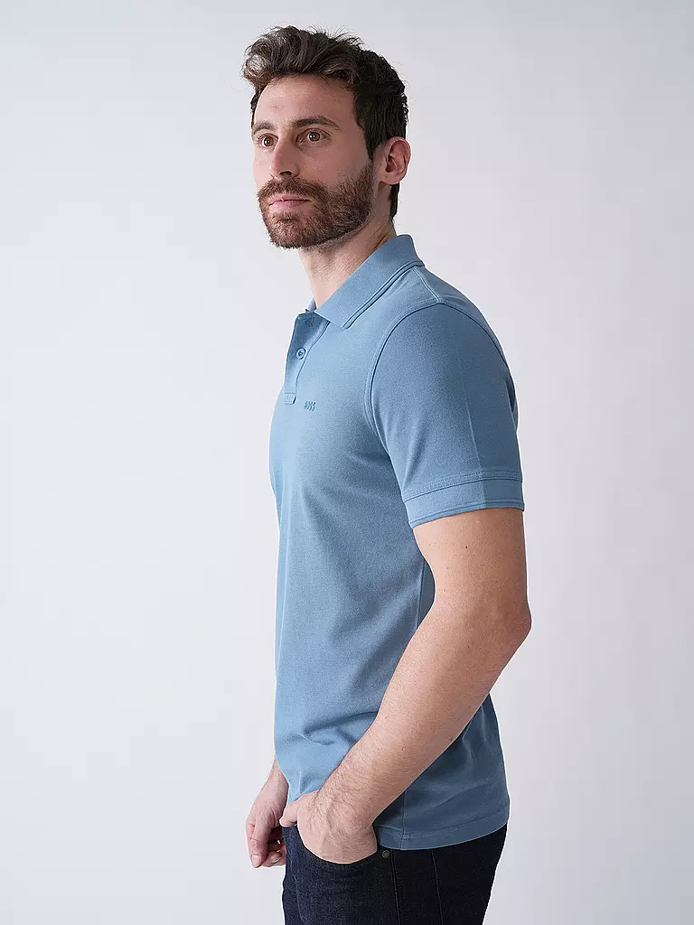 BOSS | Poloshirt Regular Fit PRIME | Azul claro