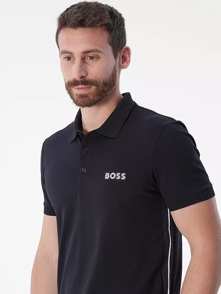 BOSS | Poloshirt Slim Fit PAULE | Azul oscuro