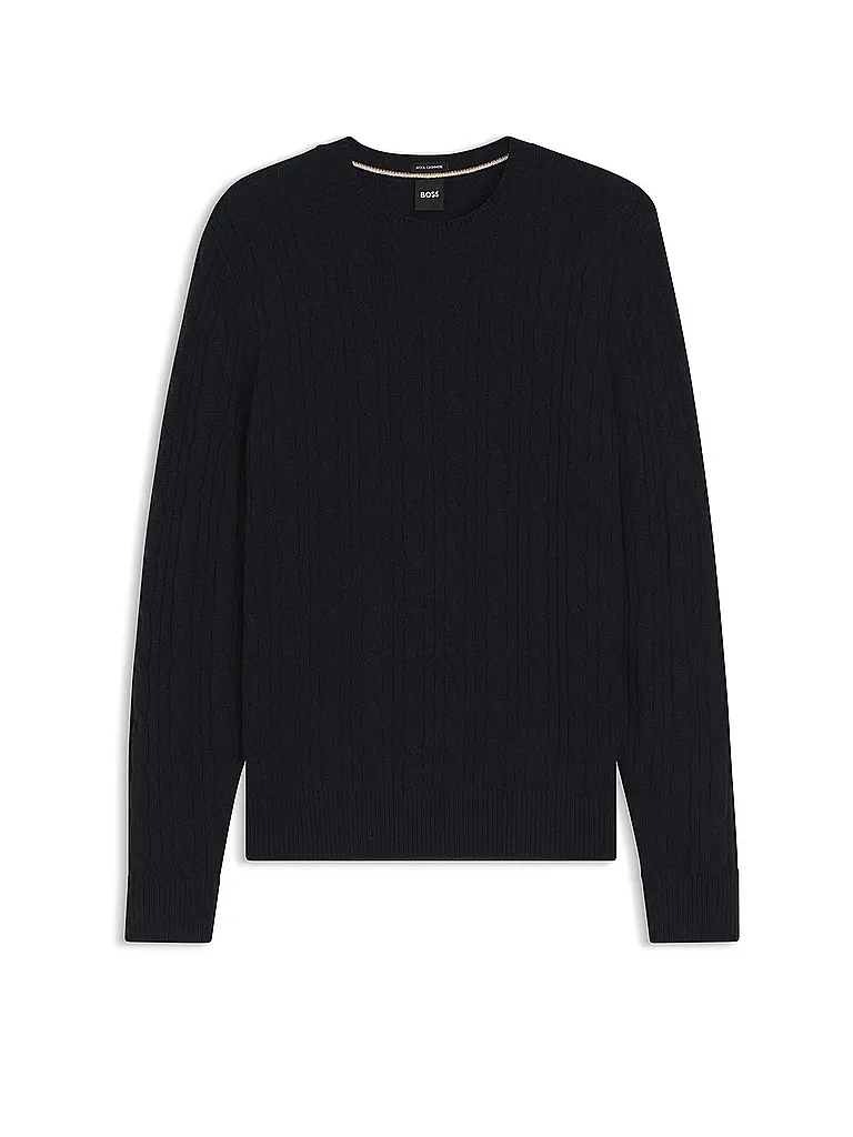 BOSS | Pullover H-HETICO  | Azul oscuro