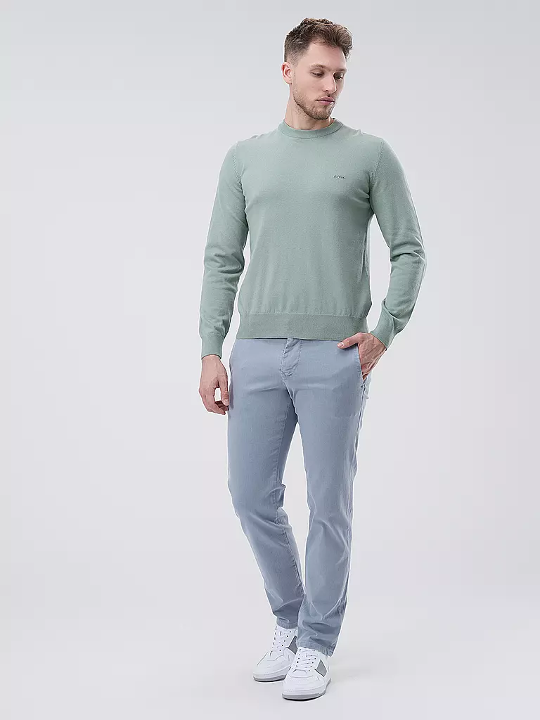 BOSS | Pullover Regular Fit PACAS-L  | Verde claro