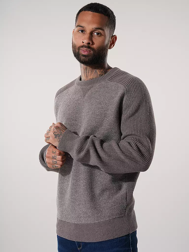 BOSS | Pullover | Marrón claro