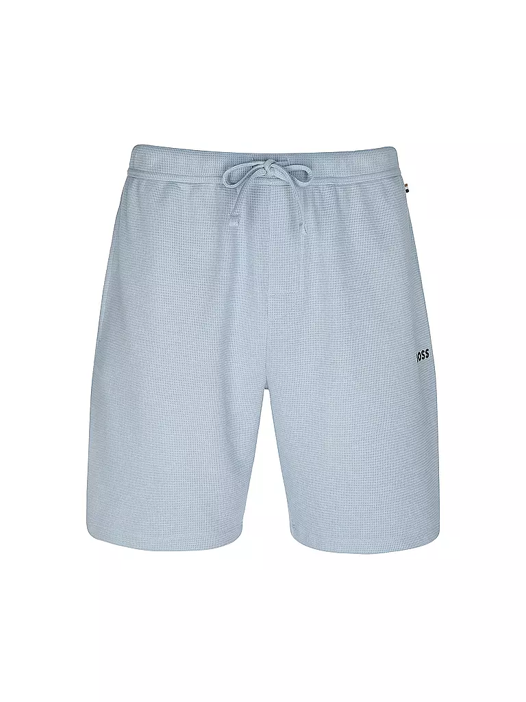 BOSS | Pyjamahose - Shorts | Azul claro